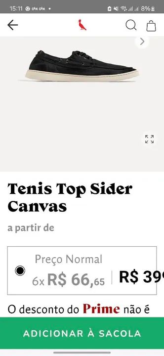 Tênis Top Sider Canvas Reserva - Foto 4