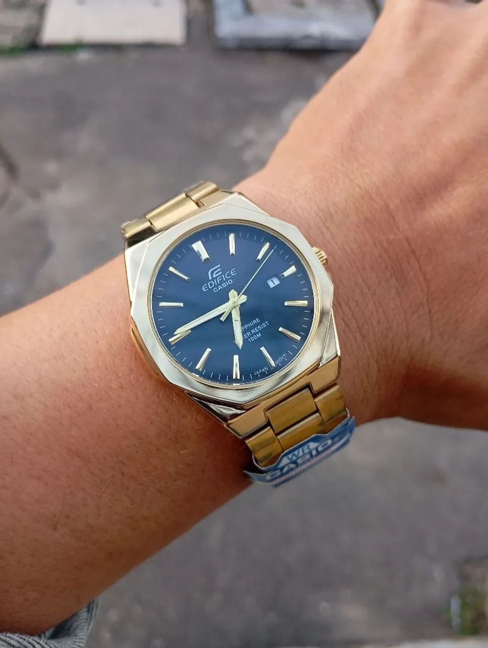 Relógio Casio Edifice Dourado - Novo e Premium  - Foto 6