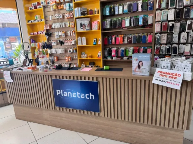 Balcão planejado ripado
