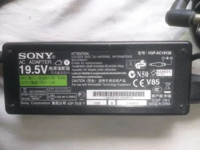 Fonte Original Notebook Sony Vaio PCG-61311X (Entrega Grátis-Produto OEM)
