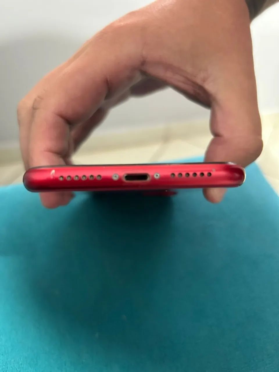 iPhone 11 Red 128gb Completo Único Dono - Foto 4