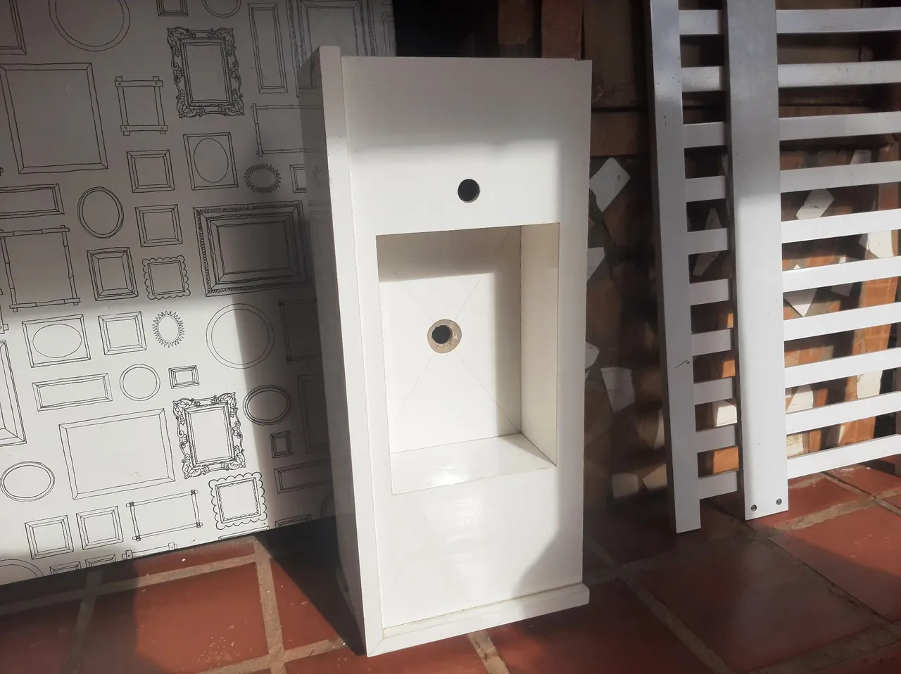 Lavatorio para banheiro em porcelanato