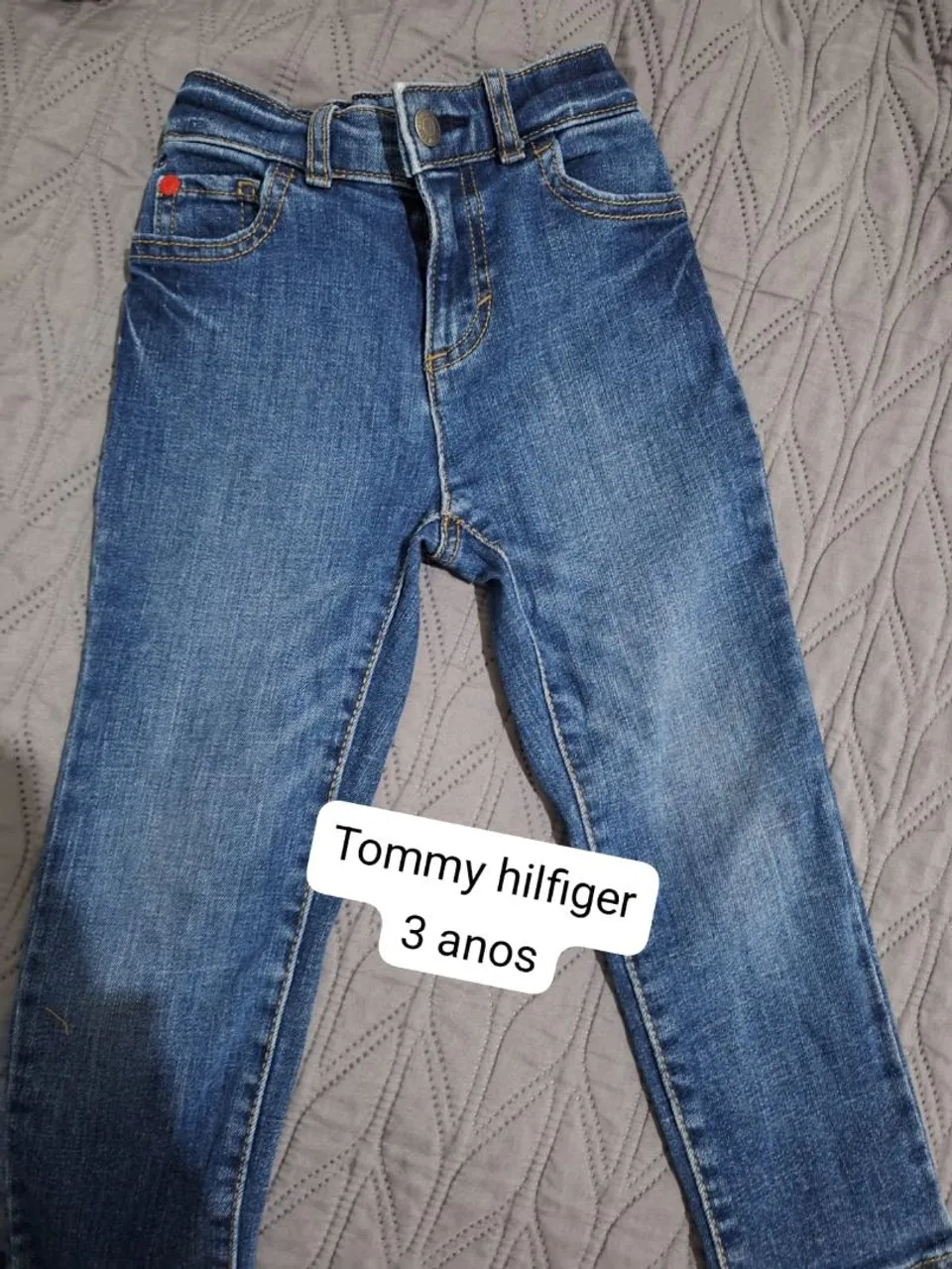 Calça Jeans Tommy Hilfiger Infantil - 3 anos