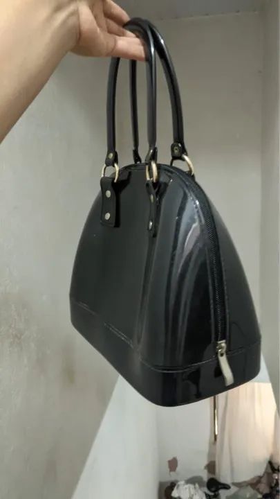 Bolsa de mão preta - Foto 2