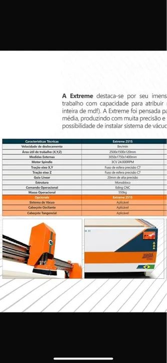 Máquina router CNC - 250x150cm - Foto 4