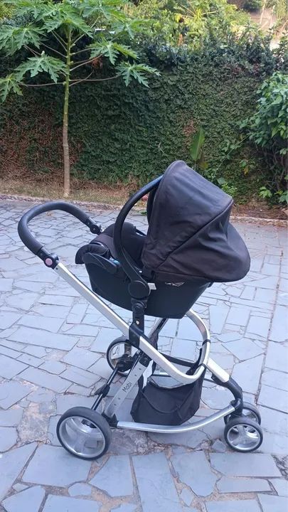 Carrinho Moisés com bebê conforto  - Foto 3