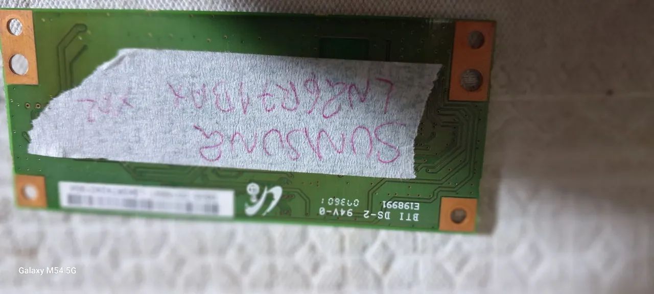 Placa tecon para TV  Samsung  LCD  polegadas  ln26r71bax xez - Foto 3