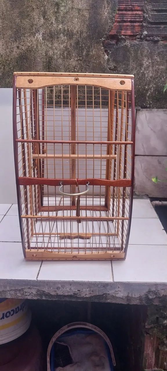 Gaiola para Pássaros trinca ferro ou azul  - Foto 4