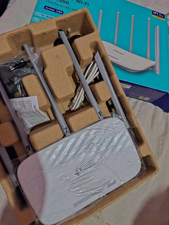 Roteador Wi-Fi tp link ac1350 5 antenas