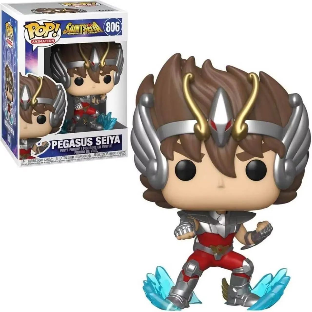 Boneco POP Seiya de Pegasus Cavaleiros do Zodíaco 