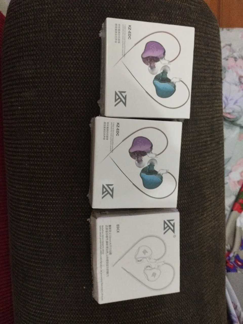 Fone de Ouvido KZ-EDC - Qualidade Sonora Incrível!