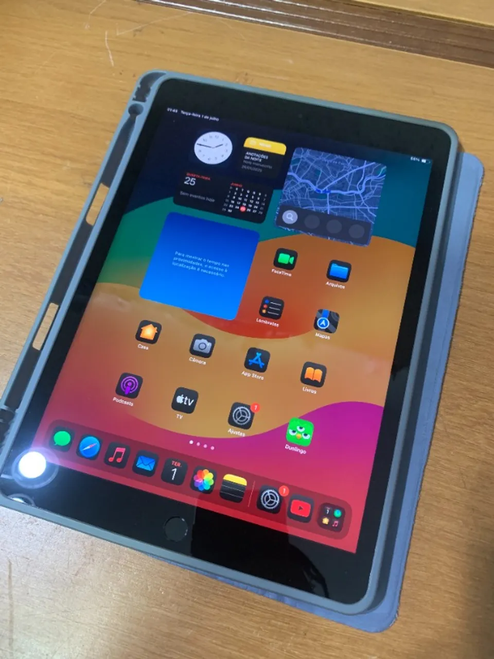 iPad 9ª Geração 64GB Wi-Fi | Acompanha Capa + Caneta + Carregador Original