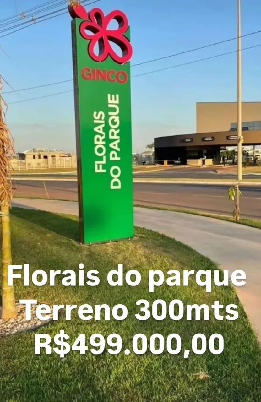 Lote condomínio florais do parque 300mts