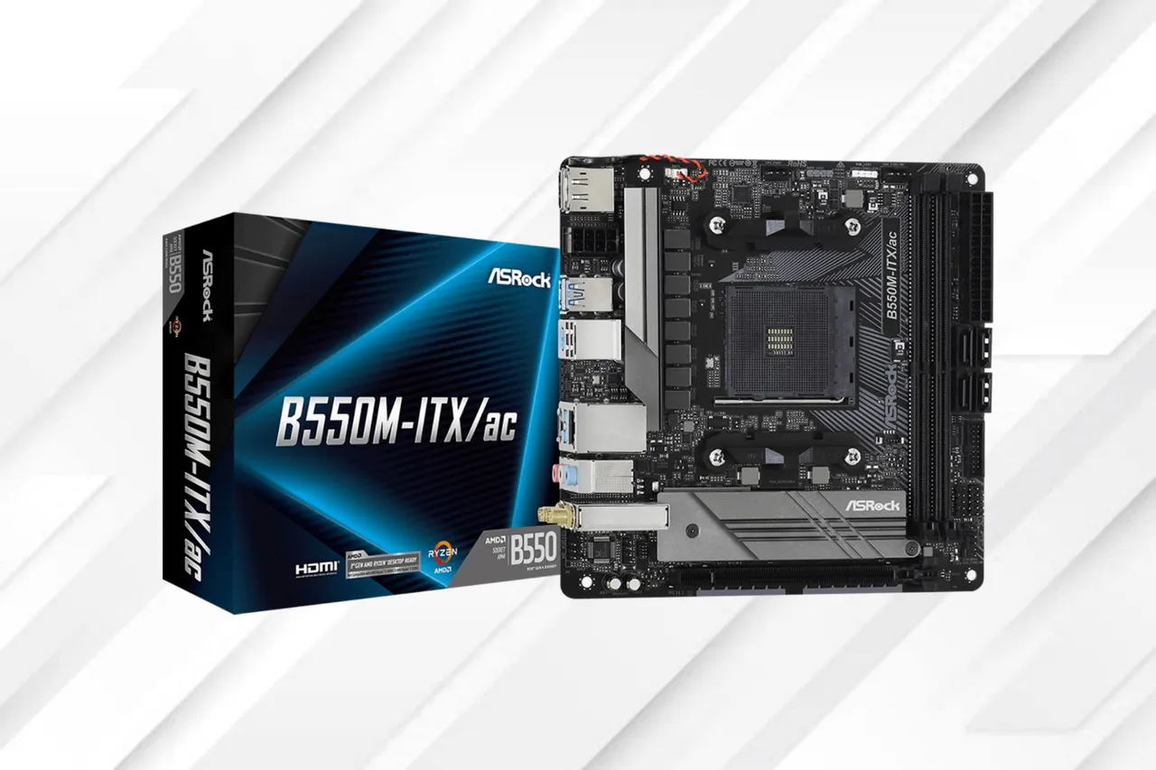 Placa-Mãe ASRock B550M-ITX/ac