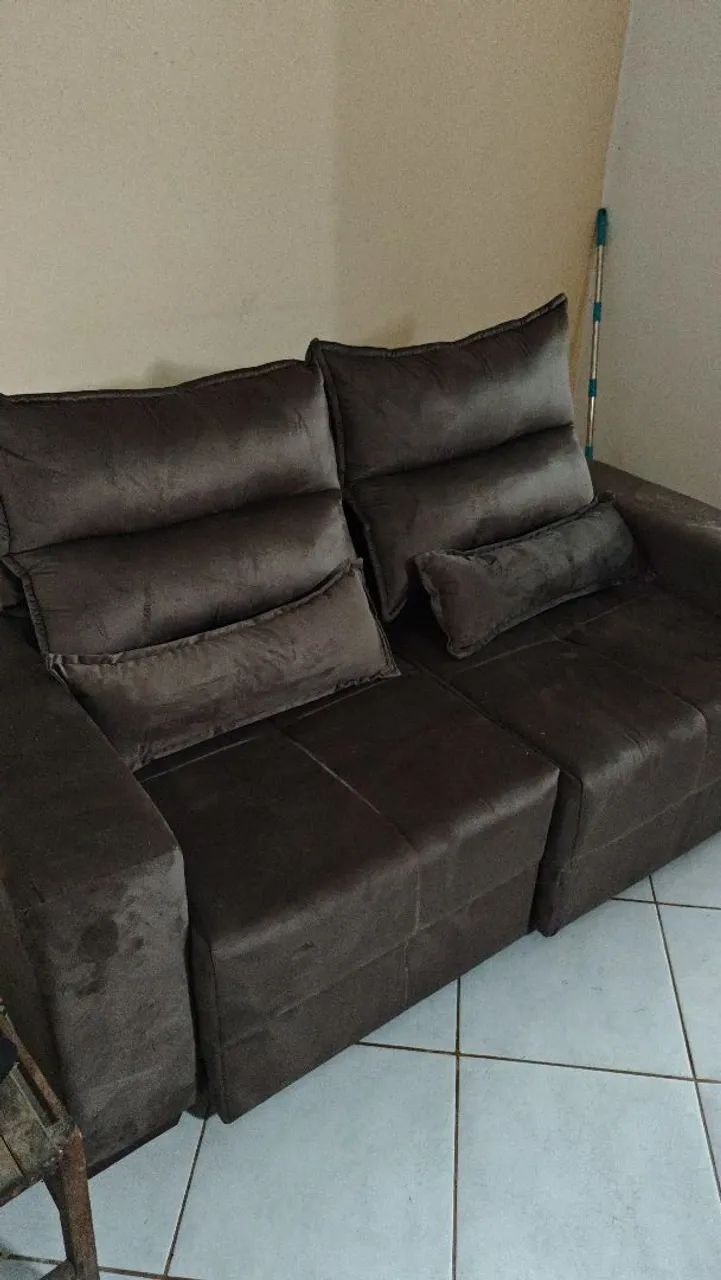 Sofá retrátil 1,80m - Foto 2