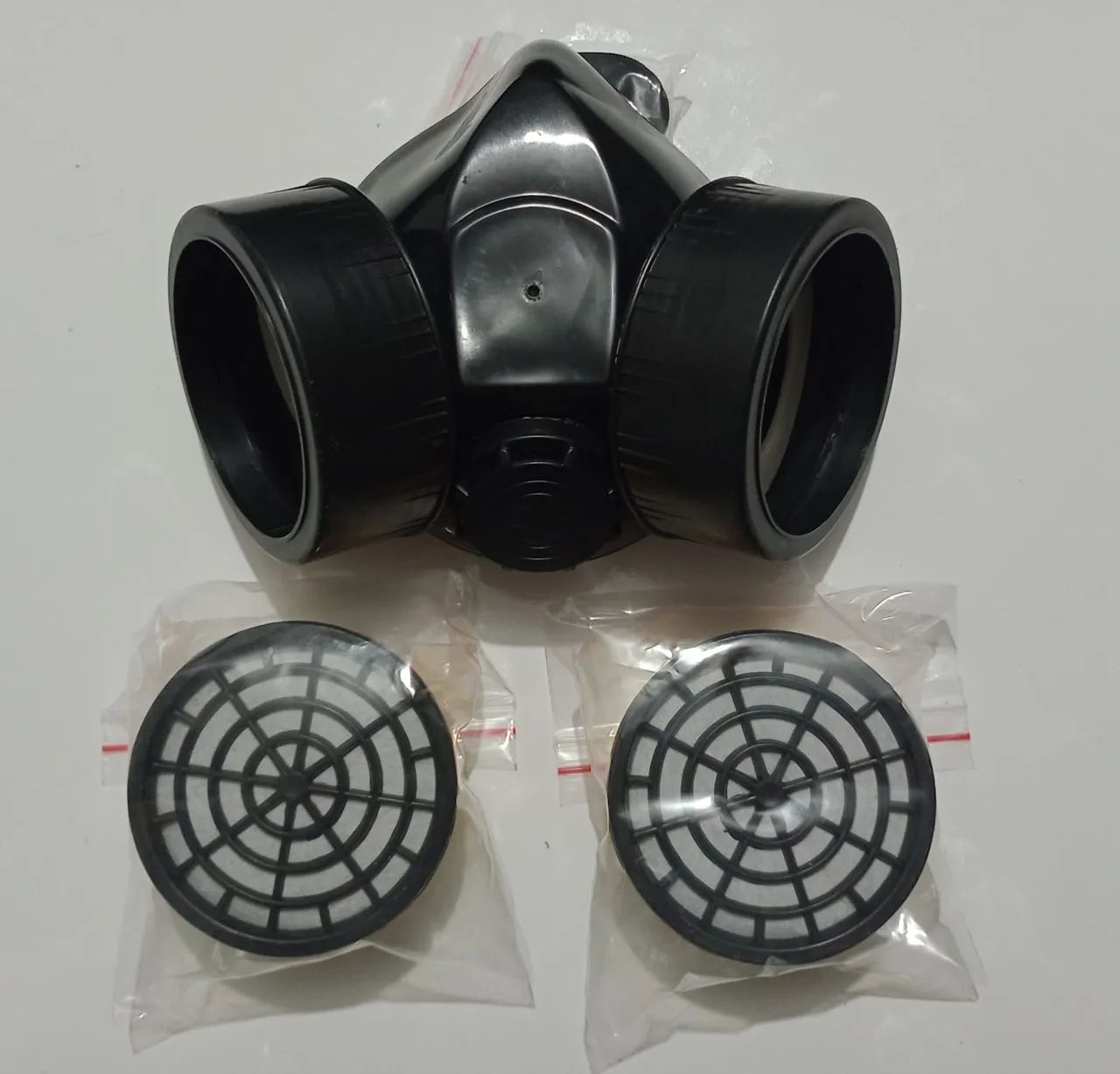 Máscara de pintura com filtro 