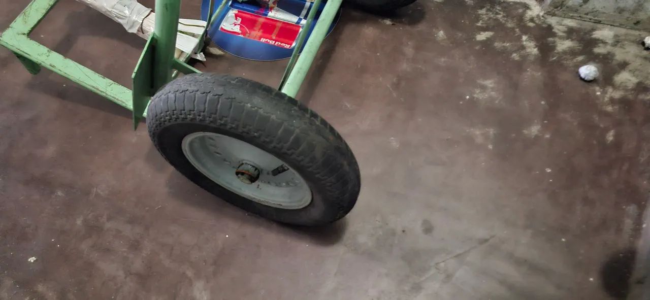 Carrinho pneumático 300 kg para sair rápido!  - Foto 3