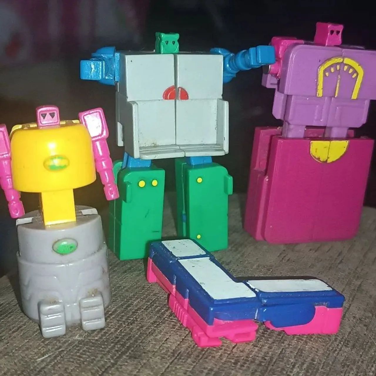 Lote bonecos letronix revista recreio miniaturas