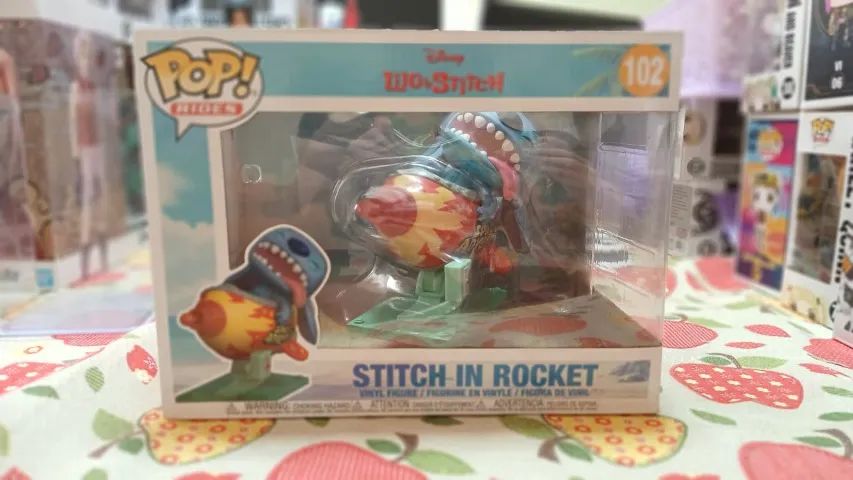 Funko Pop! Rides Disney Lilo Stitch - Stitch In Rocket 102