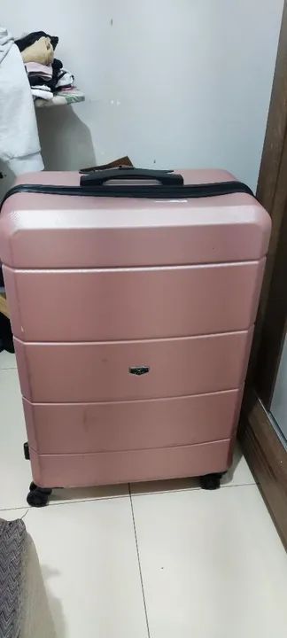Mala de Viagem Rosa 23kg
