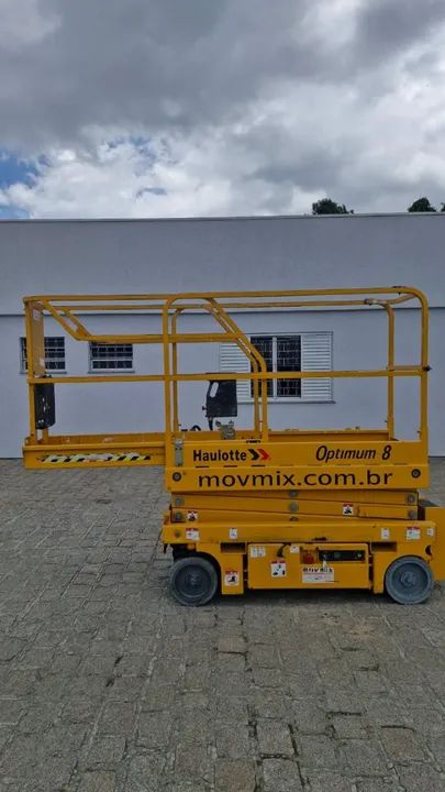 Plataforma Elevatória Tesoura Elétrica Haulotte Optimum8 - Foto 2