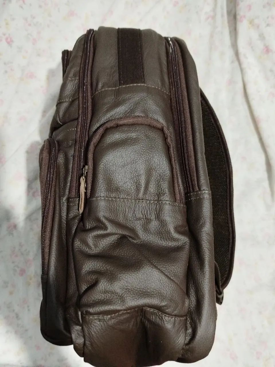 Mochila couro niva - Foto 3