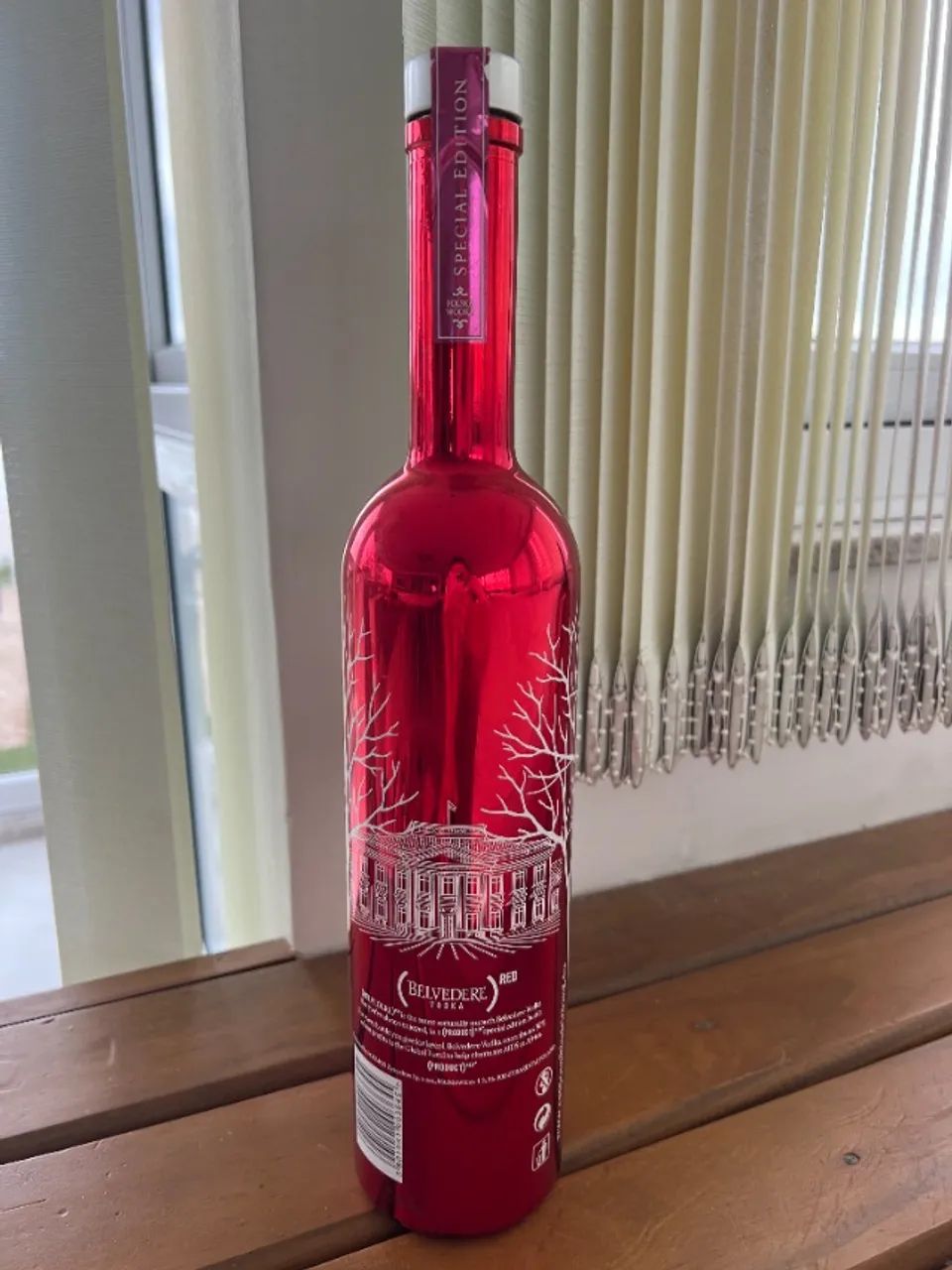 Vodka Belvedere, edição especial, garrafa de 1 litro, importado da Polônia - Foto 2