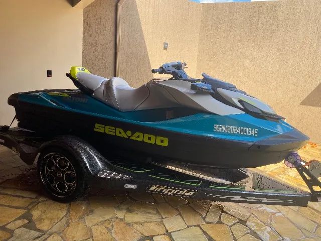 Jetski seadoo usado apenas 2x estado de zero com carreta Angola nova 