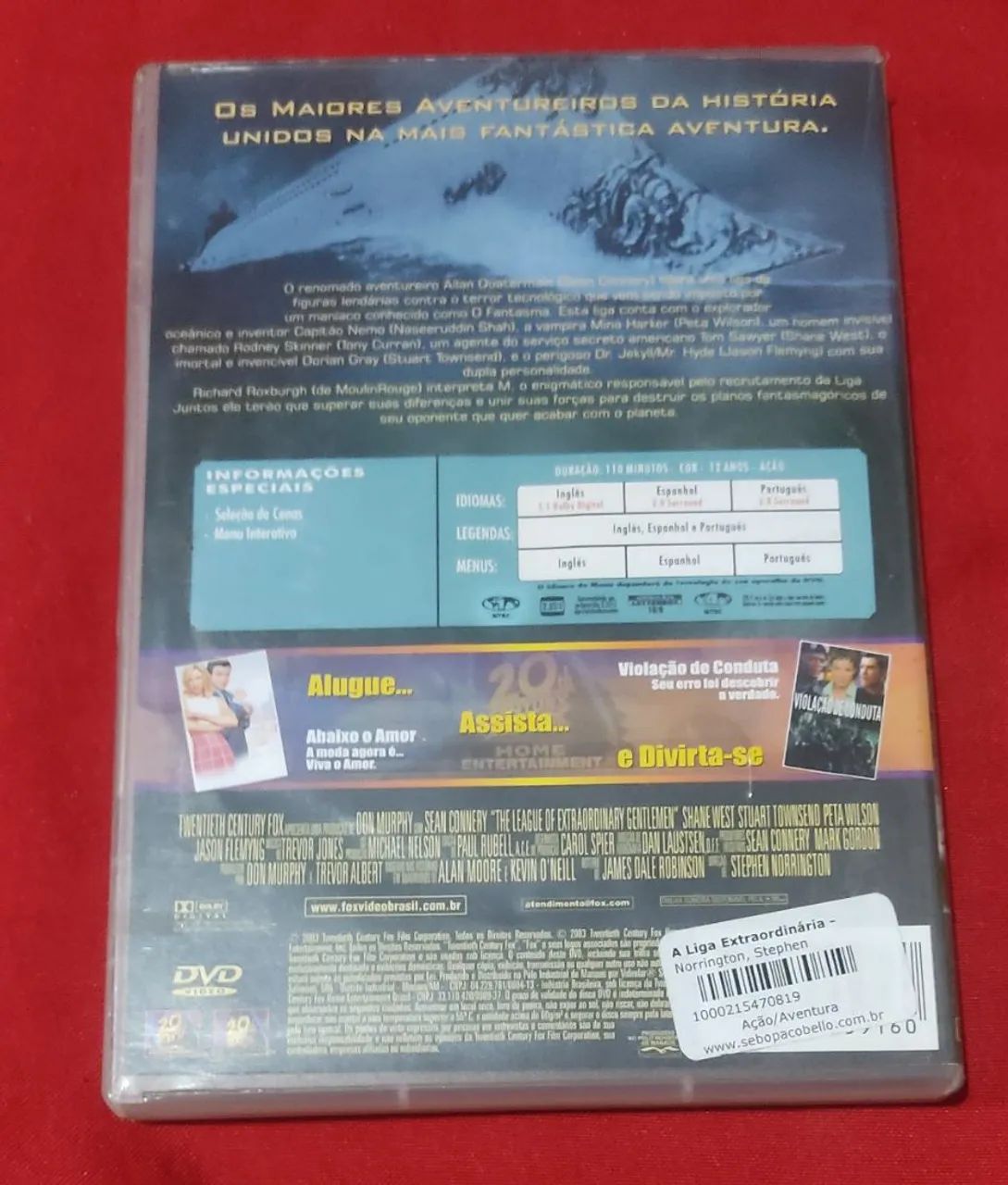 A Liga Extraordinária - DVD - Foto 2