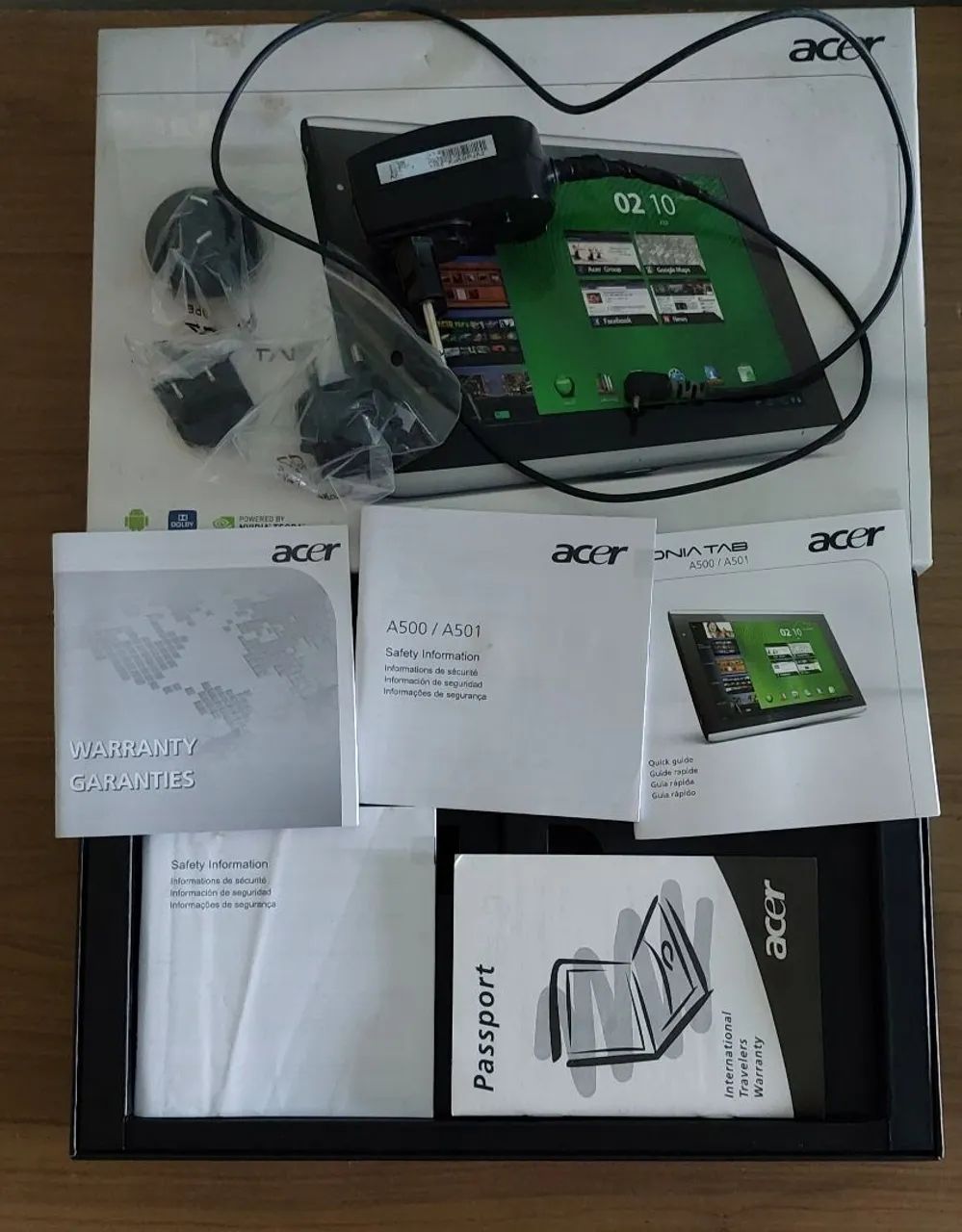 TABLET A500 ACER64296586038657123