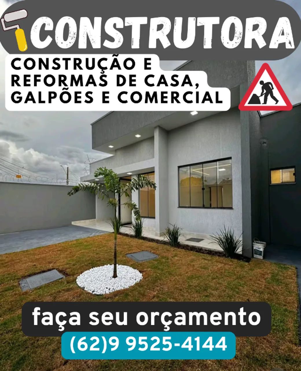 Construtora, Construções e reforma de casas, galpões, lojas, etc