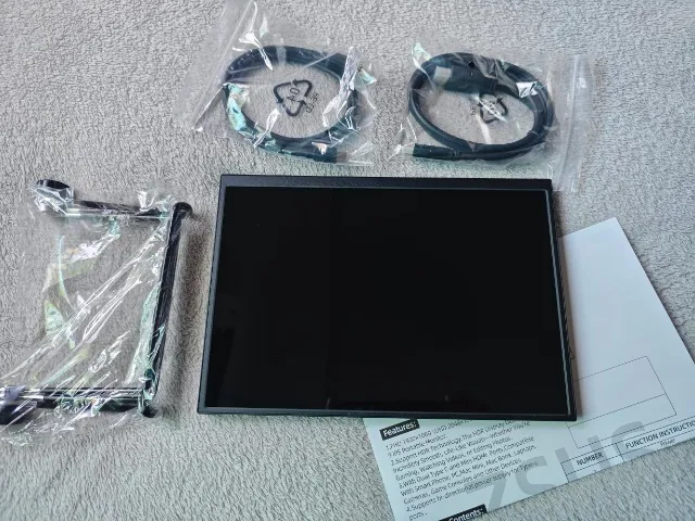 Monitor Portátil IPS Zsus De 10.5 Full Hd Ips 1280p 100% Srgb