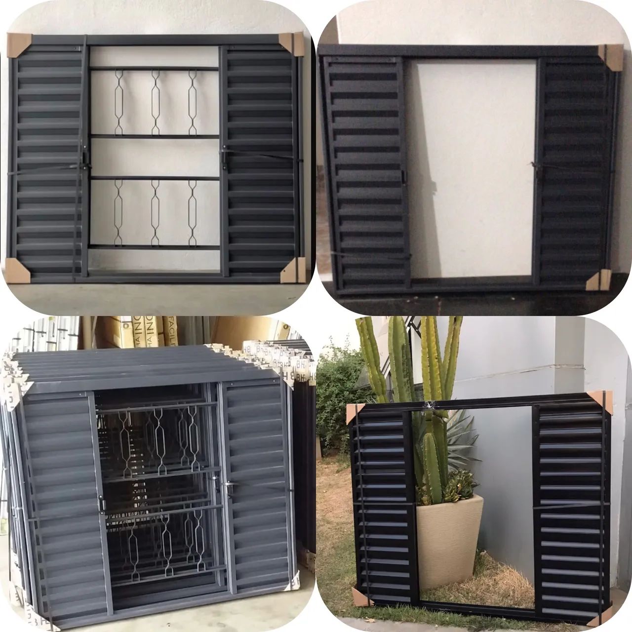 Janelas veneziana aço prime com ou sem grade a partir de 222,00