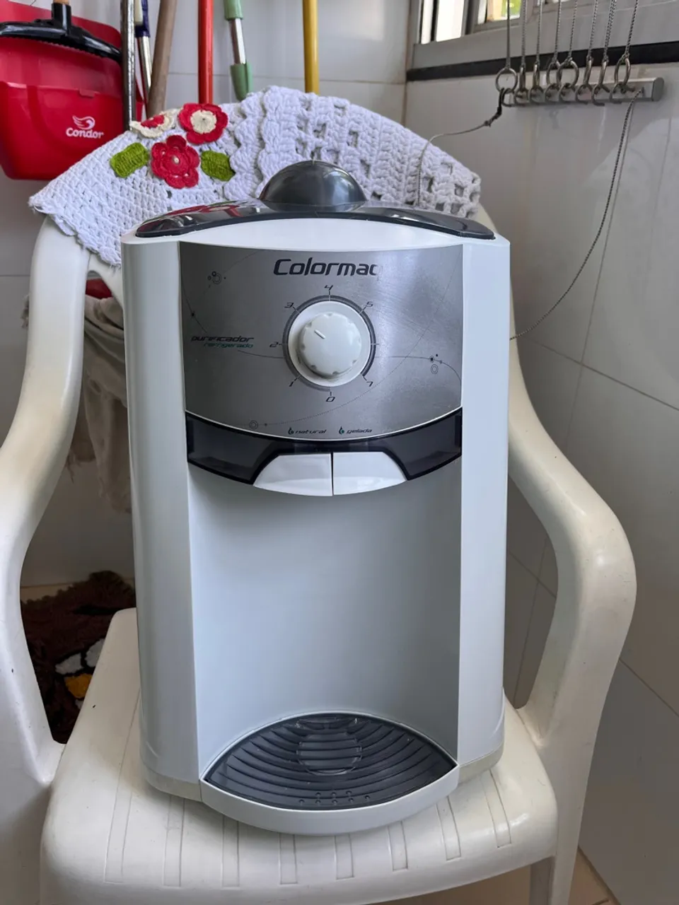 Purificador de Água e microondas