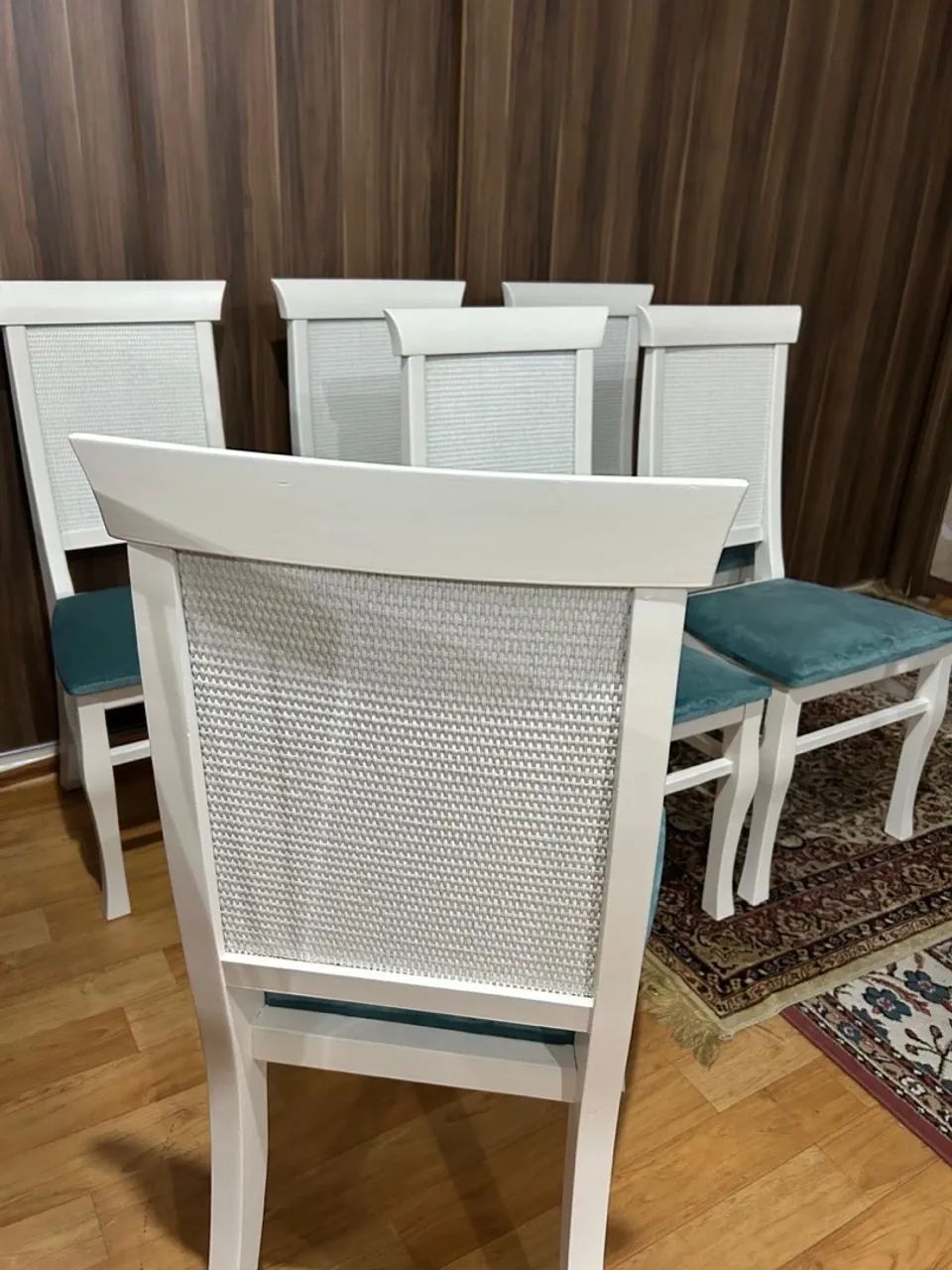 Cadeiras Madeira Branco Off Whit - Foto 3