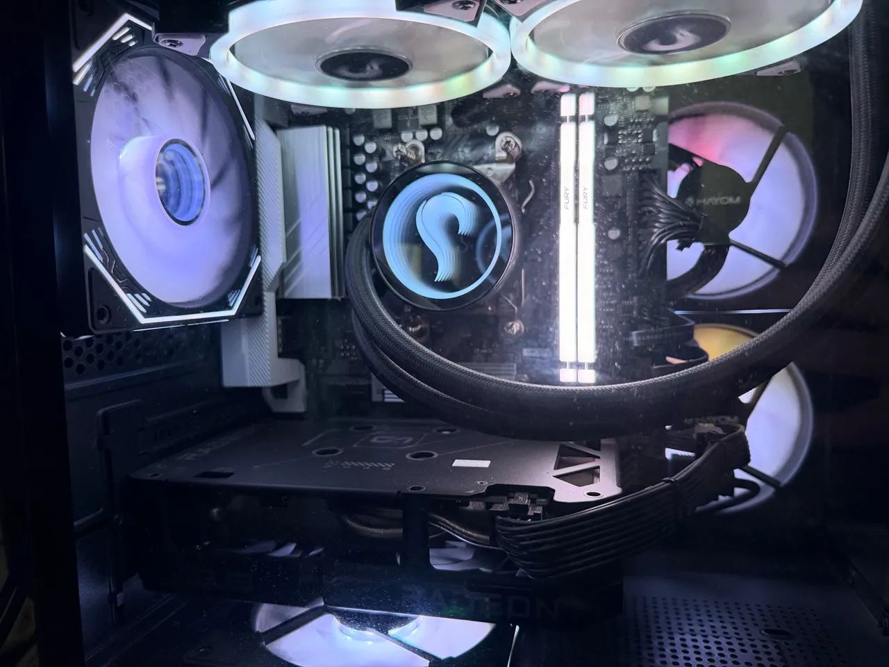 Pc Gamer 9060 xt 16GB - Foto 4