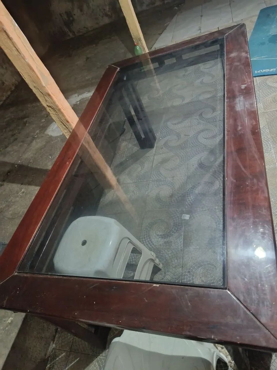 Mesa grande de vidro - Foto 2