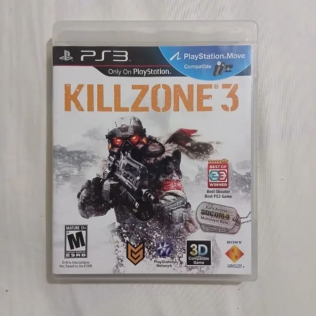 jogo killzone 3 ps3