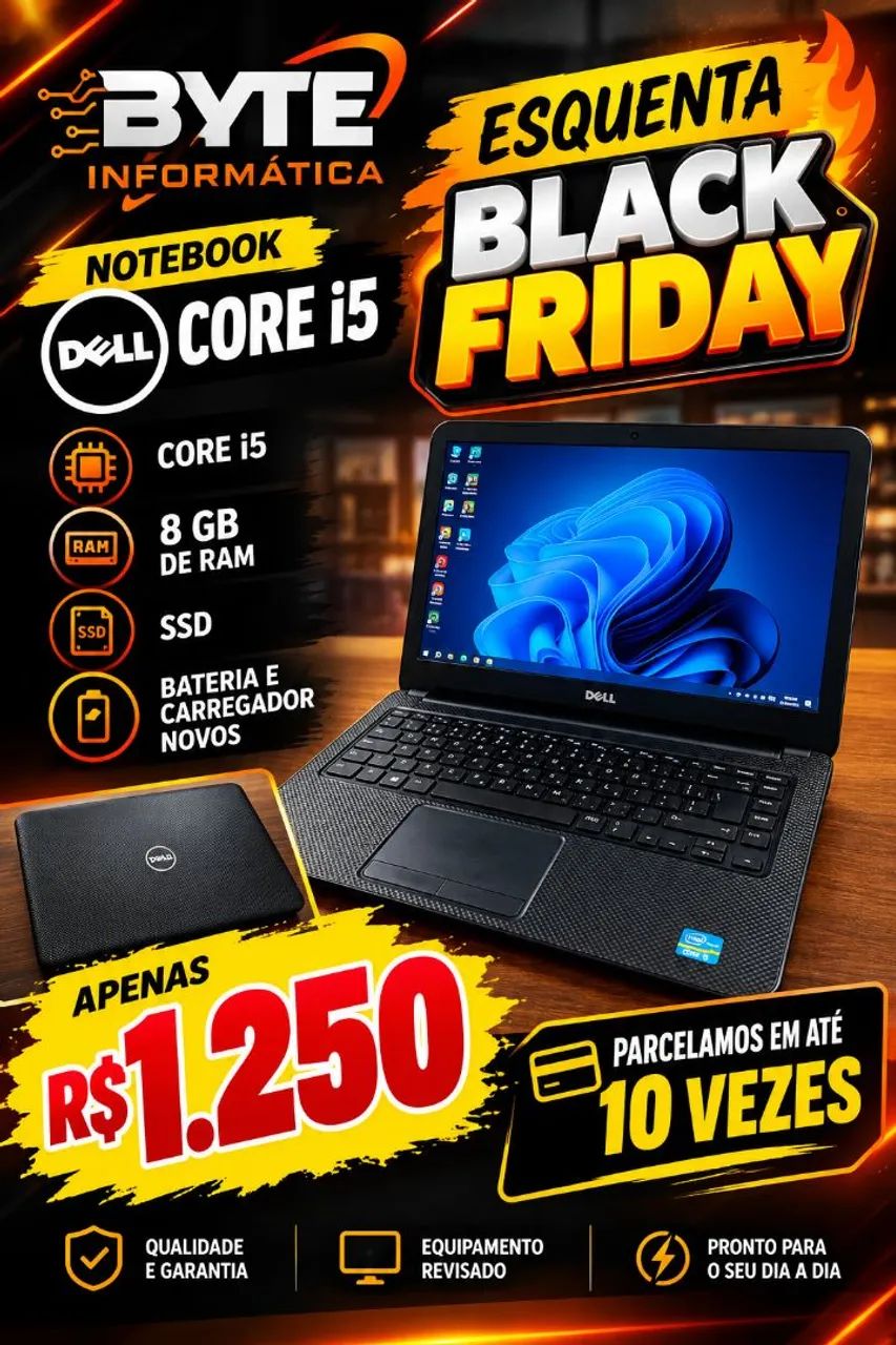 Notebook Dell Core I5