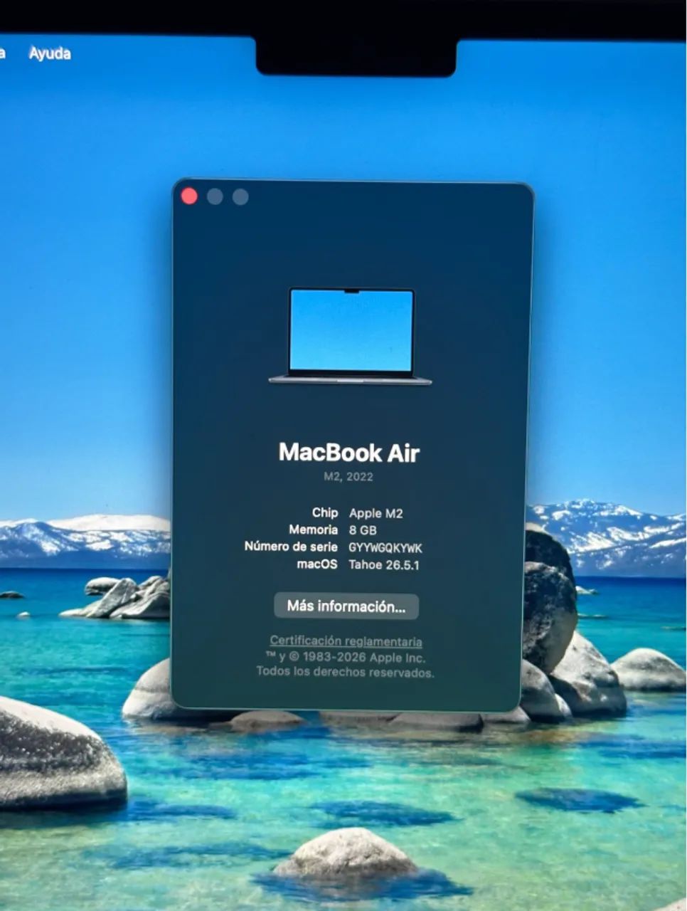 Macbook air m2 256/8GB - Foto 3