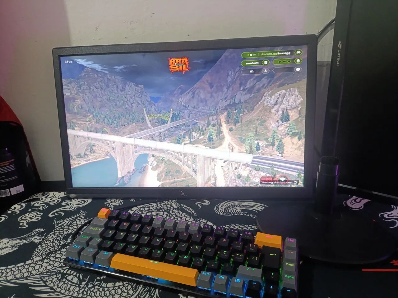 Monitor led 20 polegadas, 75hz novo - Foto 4