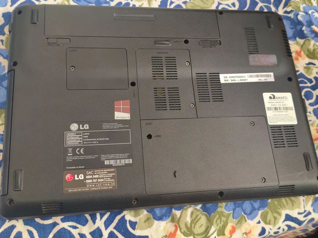 Notebook LG - S460 - Foto 3