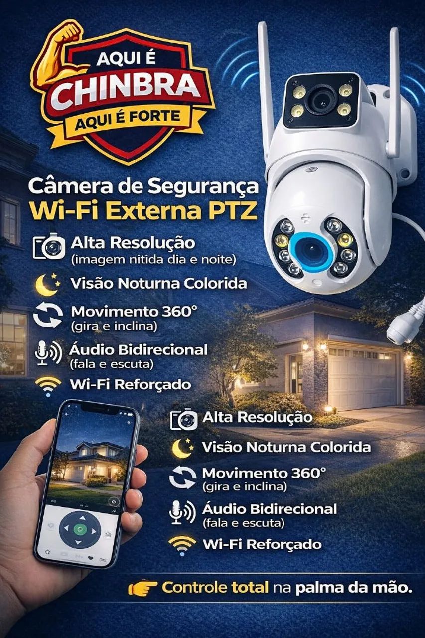 Câmera de Carvalho Wi-Fi 