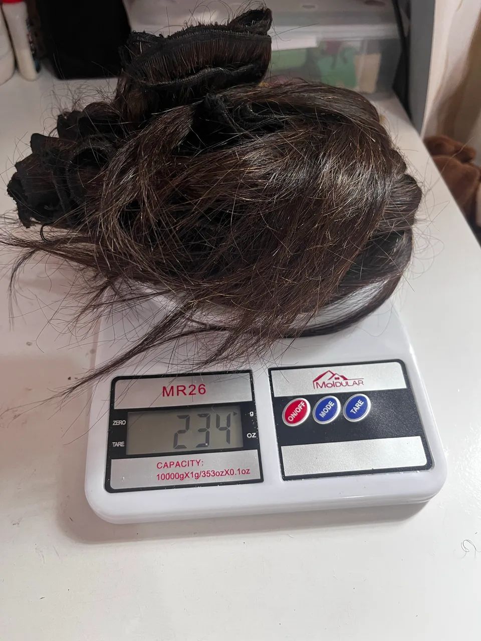 Cabelo humano tela 