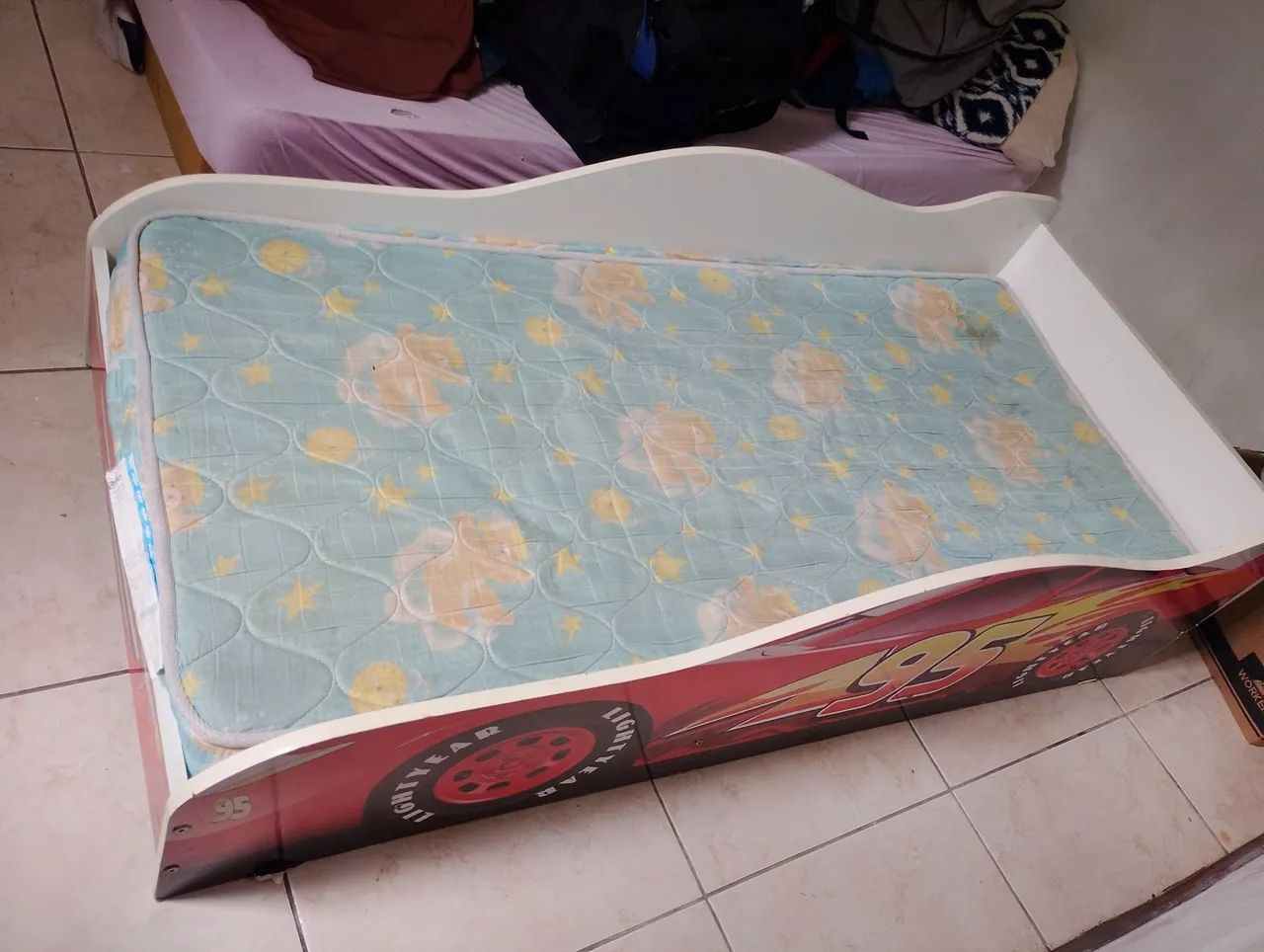 Cama infantil com colchão  - Foto 2