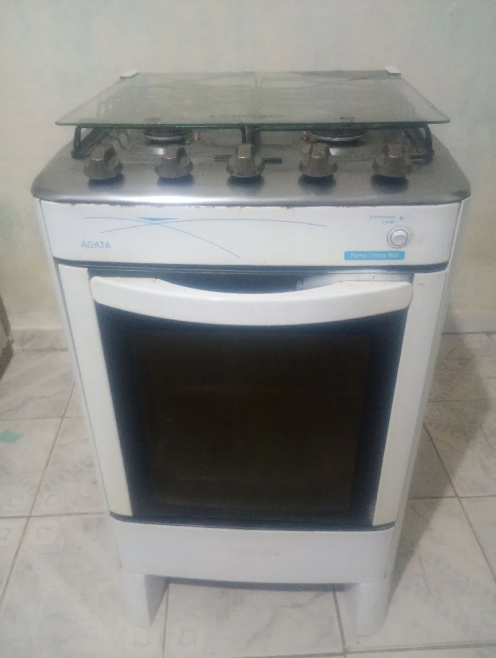 Fogão elétrico usado