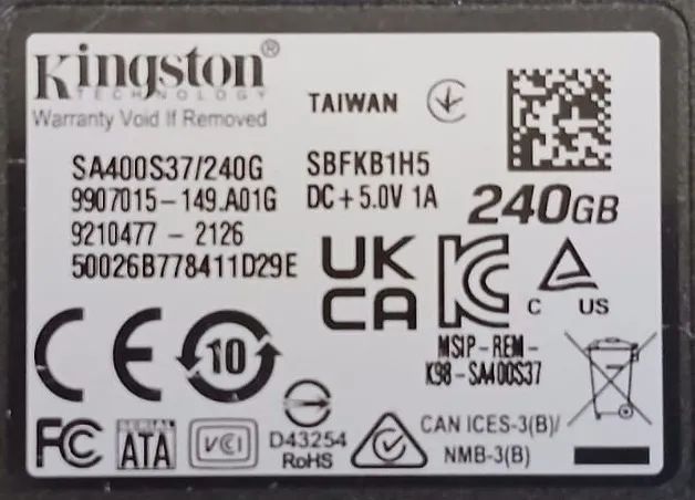 SSD Kingston 240Gb - Foto 2