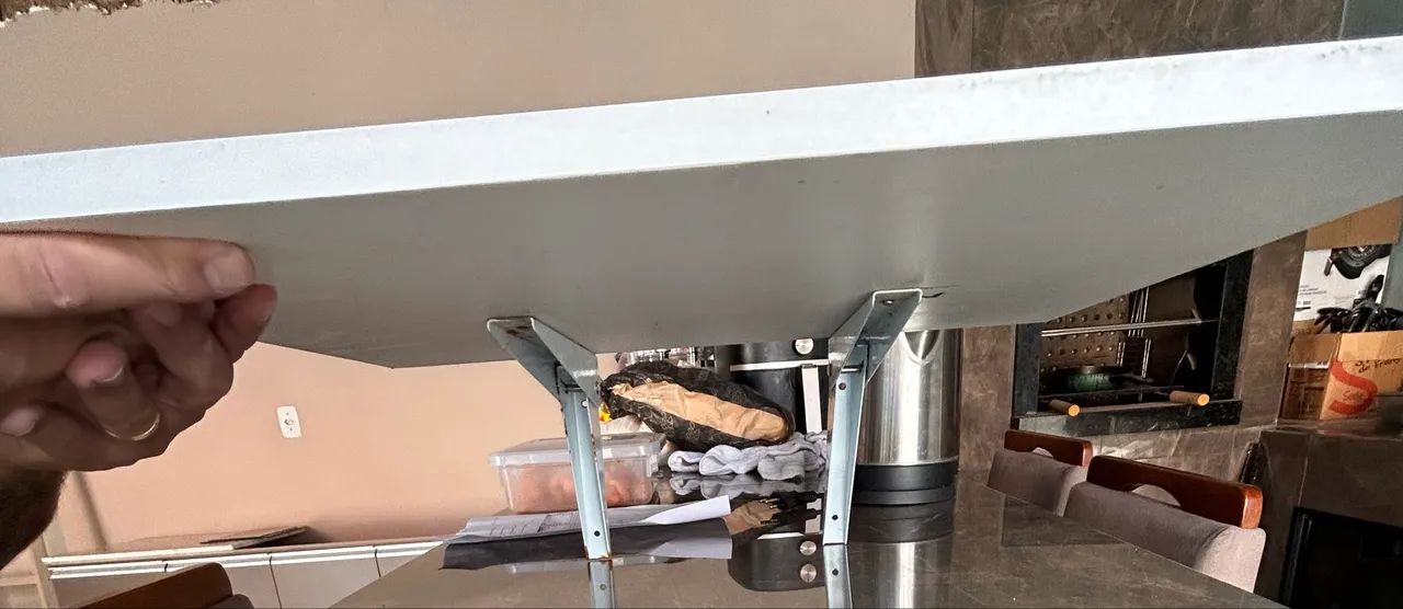 Mesa dobrável retrátil de parede - Foto 2