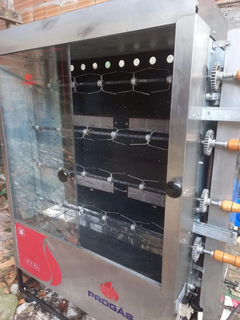 Vendo máquina a gás de assar frango ?  - Foto 2