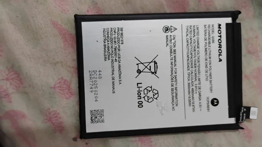 Bateria Moto G35 Original 